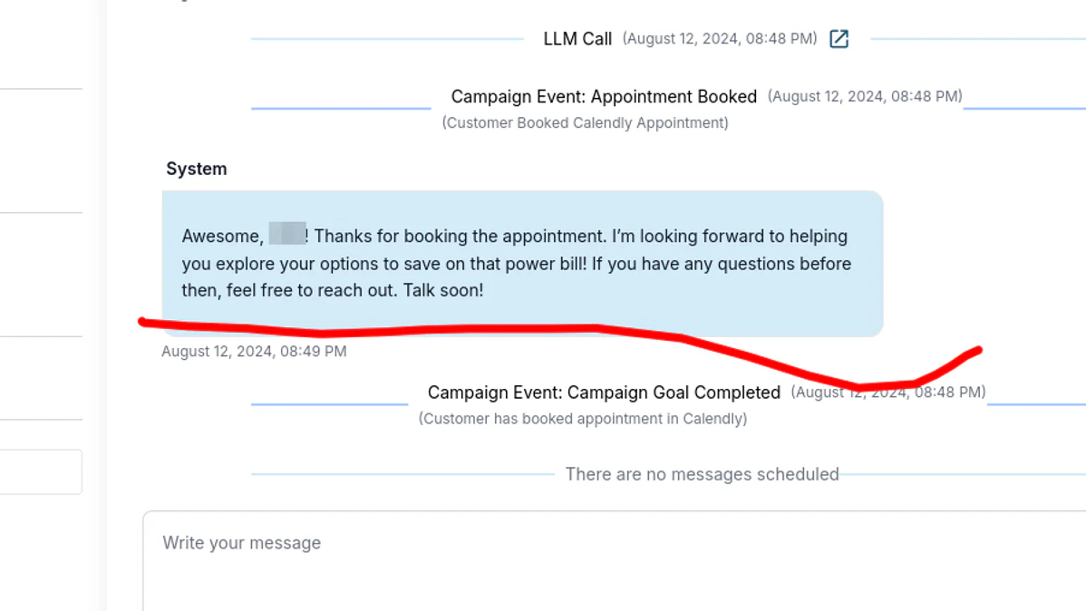 AI Appointment Agent | SMS Lead Qualify + Calendly Book