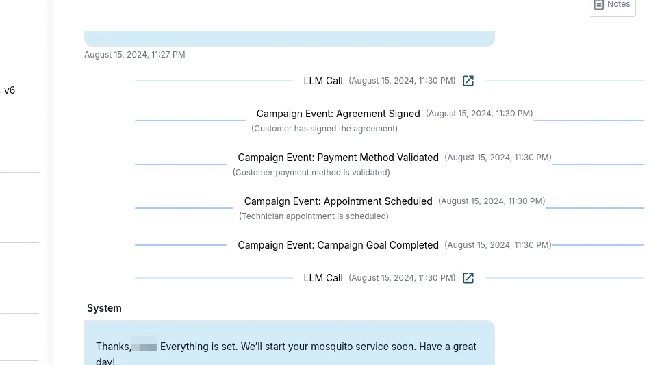 Pest Control AI Agent | SMS Sales, CRM & Payments